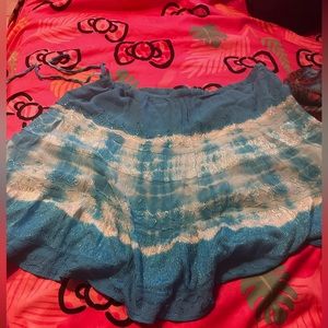 indian tropical fashion tie dye shirt